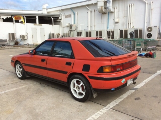 ขายรถมาสด้า แอสติน่า ไฟป็อปอัพ ปี91 เครื่อง1.8 หัวฉีด เกียร์ธรรมดา ติดแก๊ส LPG ระบบหัวฉีด ถังโดนัท ภายในสวยเดิม กระจกไฟฟ้าทั้งคัน วิทยุCD แอร์เย็น ตัวถังเดิม สีซี้ดบางชิ้น แม็ก 15 รถขับดี พร้อมใช้ ประหยัดครับ