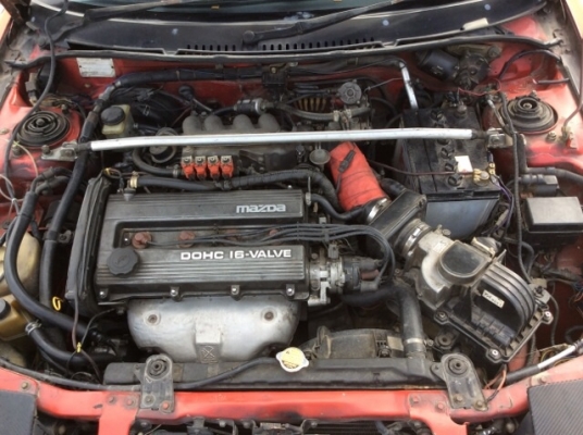 ขายรถมาสด้า แอสติน่า ไฟป็อปอัพ ปี91 เครื่อง1.8 หัวฉีด เกียร์ธรรมดา ติดแก๊ส LPG ระบบหัวฉีด ถังโดนัท ภายในสวยเดิม กระจกไฟฟ้าทั้งคัน วิทยุCD แอร์เย็น ตัวถังเดิม สีซี้ดบางชิ้น แม็ก 15 รถขับดี พร้อมใช้ ประหยัดครับ