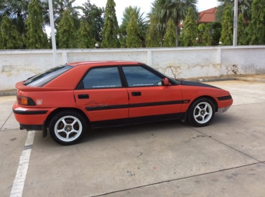 ขายรถมาสด้า แอสติน่า ไฟป็อปอัพ ปี91 เครื่อง1.8 หัวฉีด เกียร์ธรรมดา ติดแก๊ส LPG ระบบหัวฉีด ถังโดนัท ภายในสวยเดิม กระจกไฟฟ้าทั้งคัน วิทยุCD แอร์เย็น ตัวถังเดิม สีซี้ดบางชิ้น แม็ก 15 รถขับดี พร้อมใช้ ประหยัดครับ