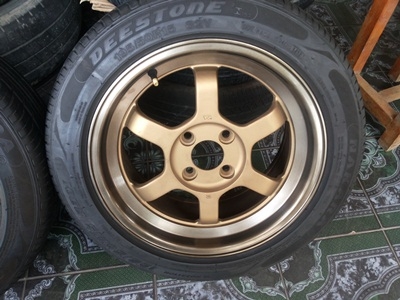 ขายล้อ TE37 ขอบ15 หน้า7 หลัง8 พร้อมยาง 4 ล้อ ขายล้อ TE37 ขอบ15 หน้า7 หลัง8 พร้อมยาง 4 ล้อ