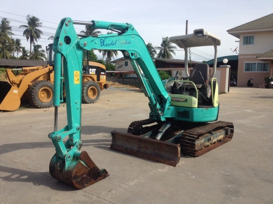 รถขุด แบคโฮล YANMAR VIO35-2 ทำสีใหม่ นำเข้า มือสองจากญี่ปุ่น