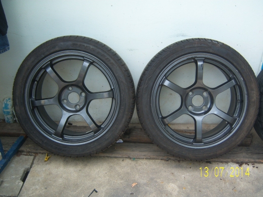 แม็กขอบ 17x7  4รู100 พร้อมยาง