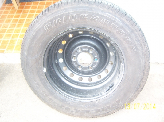 ยางอะไหล่ 265 5 17 ปี13  1วง