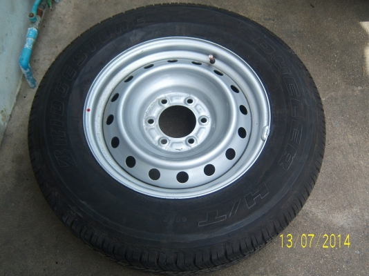 ยางอะไหล่ 265 5 17 ปี13  1วง