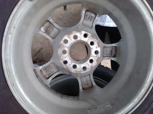 ล้อแม็กนอก4วงพร้อมยาง-ขอบ14'' 5รู 100 กับ 114.3 ญี่ปุ่นแท้ ยังไม่ได้ล้าง