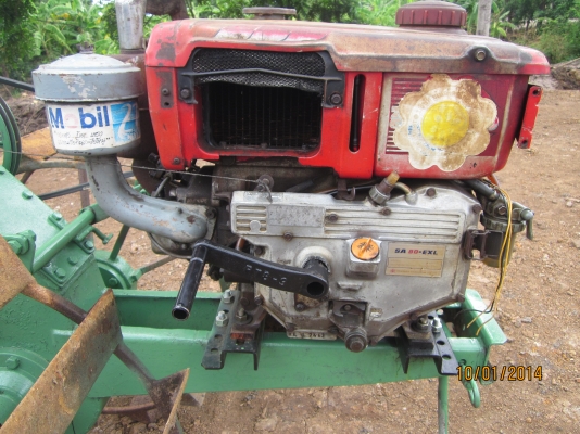 รถไถเดินตาม พร้อมเครื่้องคูโบต้า 8.5