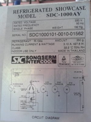 ขายตู้แช่ เครื่องหั่นขนมปัง เครื่องถอนขนไก่ ครับ
