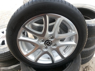 ขายล้อแม็กMazda 2 Sport Top 16 พร้อมยางปี12 4 ล้อ