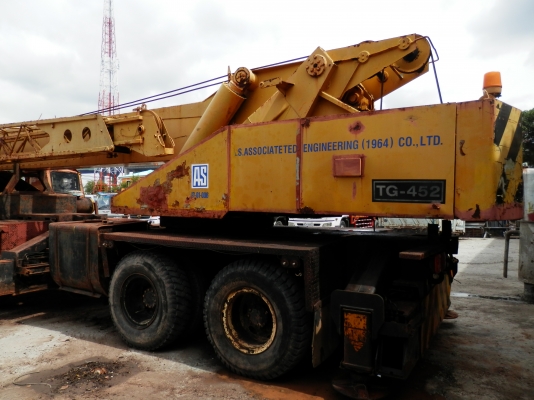 12ล้อ เครนTADANO TG452-45ตัน ยิงหลัง ทะเบียนม79 12ล้อ เครนTADANO TG452-45ตัน ยิงหลัง ทะเบียนม79