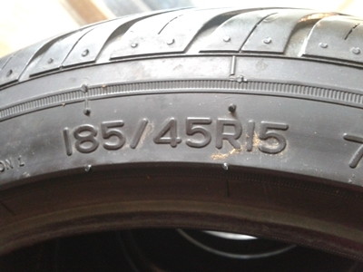 ยาง Nankang 185/45/15 ปี 13