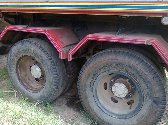 ลูกพ่วง 3 เพลายัด ดัมพ์ กระบะอลูมิเนียม ยาว 6.20 เมตรปี 08