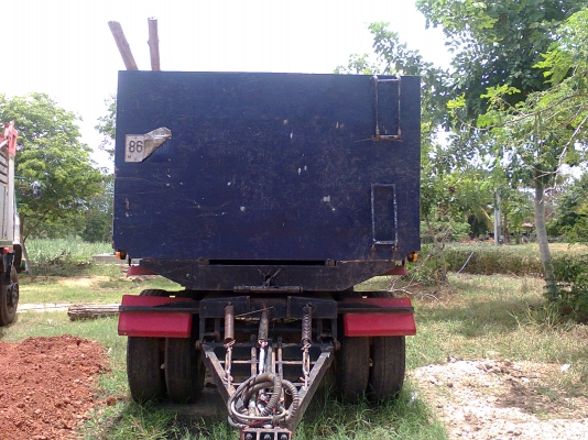 ลูกพ่วง 3 เพลายัด ดัมพ์ กระบะอลูมิเนียม ยาว 6.20 เมตรปี 08