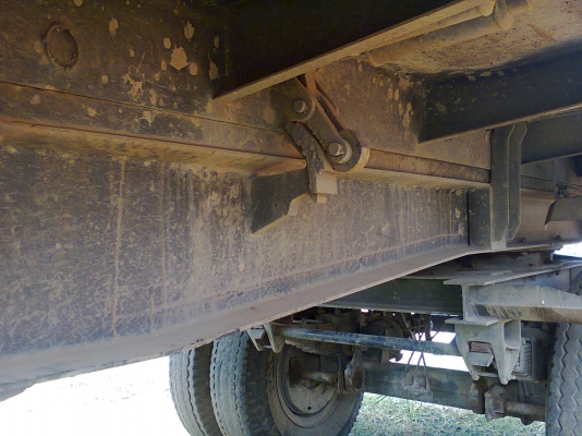 ลูกพ่วง 3 เพลายัด ดัมพ์ กระบะอลูมิเนียม ยาว 6.20 เมตรปี 08