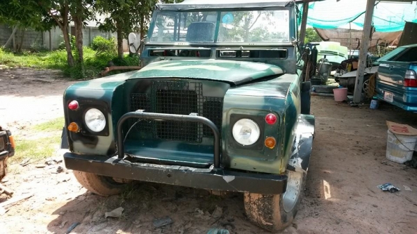 ขายจี๊บแลนโรเวอร์ กระบะสั้น ตัวถังมิเนียมทั้งคันถูกๆๆ125000