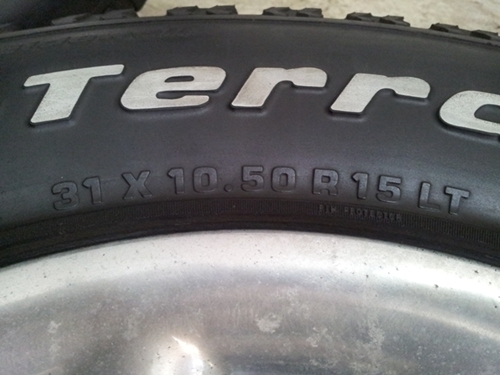 ขายล้อUSAพร้อมยางBF ALL-TERRAIN 31x10.5x15 ขายล้อUSAพร้อมยางBF ALL-TERRAIN 31x10.5x15