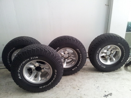 ขายล้อUSAพร้อมยางBF ALL-TERRAIN 31x10.5x15 ขายล้อUSAพร้อมยางBF ALL-TERRAIN 31x10.5x15