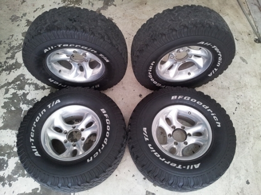ขายล้อUSAพร้อมยางBF ALL-TERRAIN 31x10.5x15 ขายล้อUSAพร้อมยางBF ALL-TERRAIN 31x10.5x15