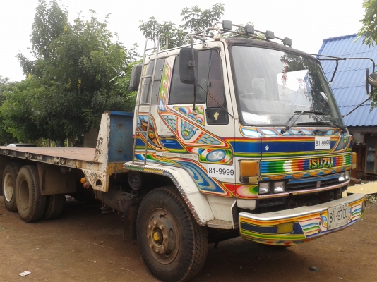 ขายรถ 10 ล้อ ISUZU พื้นเรียบ  ครับ ( ขายอีกรอบหลุดมัดจำครับ )