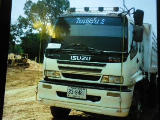 ขายรถบรรทุก 10 พ่วงแม่ลูกดั้ม ISUZU DEGA 270 ปี 48