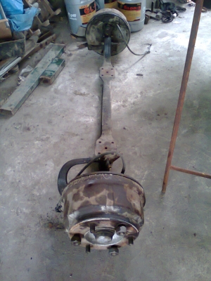 ขายคานหน้า Hino FB สวยๆพร้อมดุมล้อและเบรก