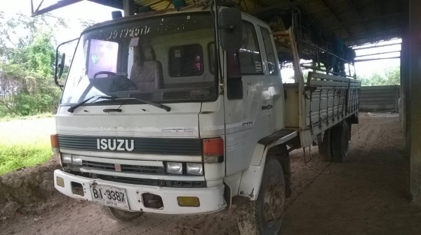 ขาย 6 ล้อใหญ่ FTR มือเดียวออกห้าง ยาว 6 เมตร  เครื่อง 4BD1 165 แรงม้า คัสซีเต็มตลอดเส้น พาวเวอร์ เบรคลมดัน เก๋งบางเดิมไม่เคยทำสี ทะเบียนพร้อมโอน