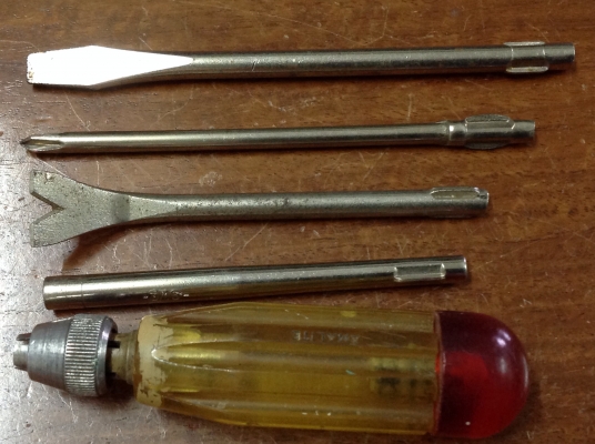 ขายไขควง Vintage เปลี่ยนหัวได้ 10 แบบ