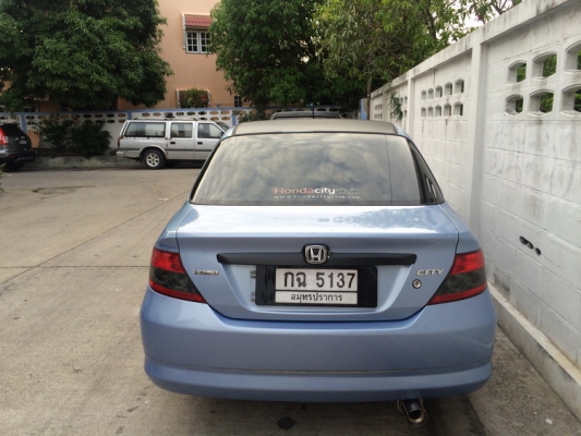 ขาย Honda city ปี 03 i-dsi ติดแก๊ส ENERGY REFORM สภาพเดิมๆ ขาย Honda city ปี 03 i-dsi ติดแก๊ส ENERGY REFORM สภาพเดิมๆ