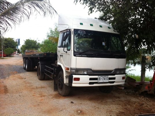 ขาย 6 ล้อ หัวลาก Nissan UD PKB214 พร้อมหางเทลเลอร์ ขาย 6 ล้อ หัวลาก Nissan UD PKB214 พร้อมหางเทลเลอร์