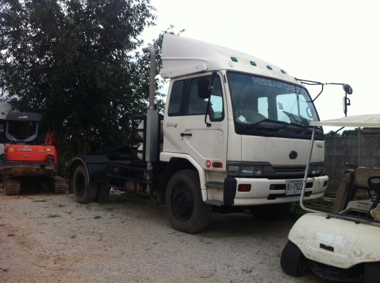 ขาย 6 ล้อ หัวลาก Nissan UD PKB214 พร้อมหางเทลเลอร์