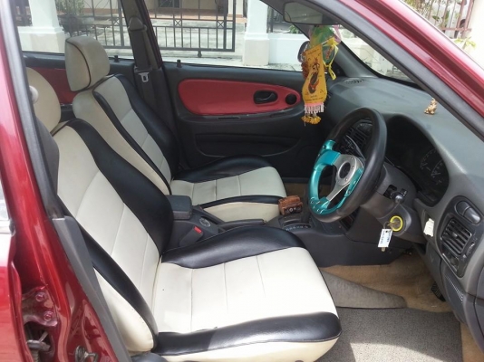 ขายอีคาร์ปี96 เกียร์ออโต้ ติดแก๊สหัวฉีด AG อิตาลี ขับดีแอร์เย็น พร้อมใช้ ภาษี58 ขายอีคาร์ปี96 เกียร์ออโต้ ติดแก๊สหัวฉีด AG อิตาลี ขับดีแอร์เย็น พร้อมใช้ ภาษี58