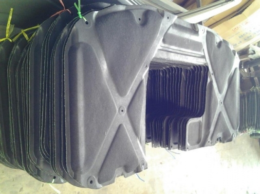 แผ่นกันความร้อน ฝากระโปรงหน้า โตโยต้า วีโก้