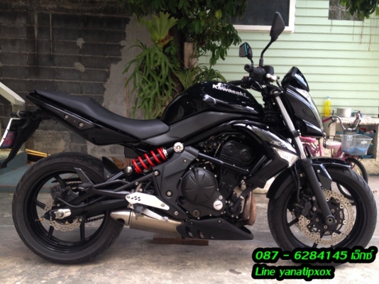 ER6N ปี 10 ABS  สภาพเหมือนรถใหม่ ทะเบียน 88 กทม.