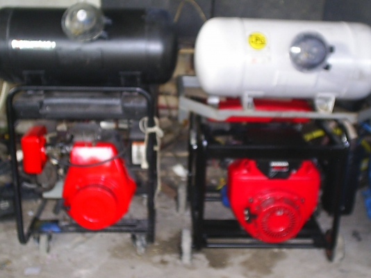 เครื่องปั่นไฟ10KVA.ใช้LPG