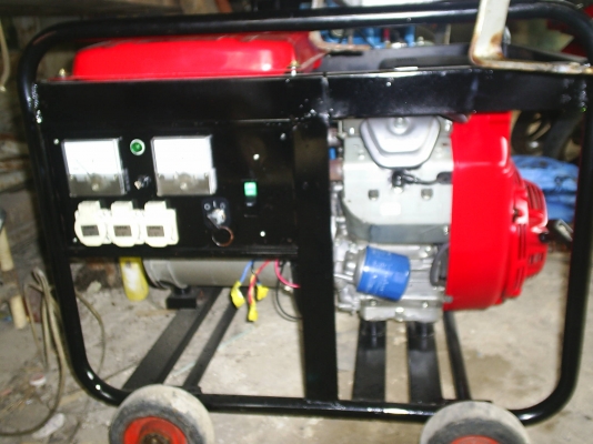 เครื่องปั่นไฟ10KVA.ใช้LPG