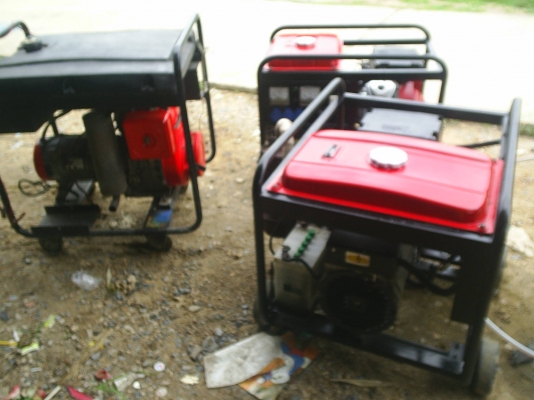 เครื่องปั่นไฟ10KVA.ใช้LPG