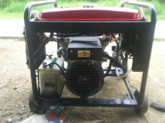 เครื่องปั่นไฟ10KVA.ใช้LPG