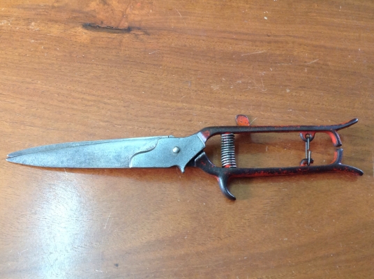 ขายกรรไกรตัดกิ่ง ตัดหญ้าได้ 2 in 1 VINTAGE HENRY NICHOLSON &amp; SON ขนาด 13"