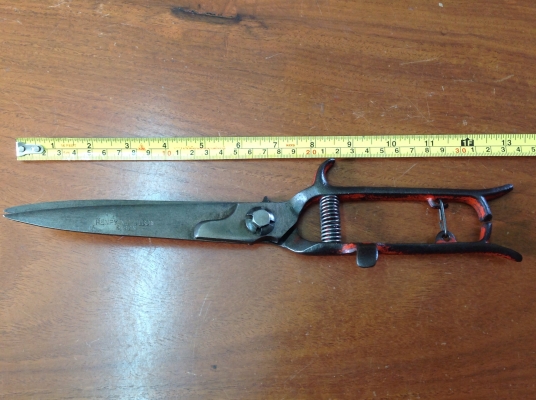 ขายกรรไกรตัดกิ่ง ตัดหญ้าได้ 2 in 1 VINTAGE HENRY NICHOLSON &amp; SON ขนาด 13"