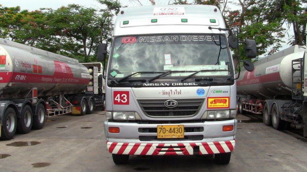 ขาย หัวลากนิสสัน 320 แรงม้า  ฮีโน่ 320 แรงม้า  แท้งค์เหล็กความจุ 40000