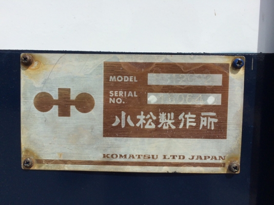 komatsu PC120-2 ช่วงล่างดีครับ เก็บสีให้ ขายตามสภาพ