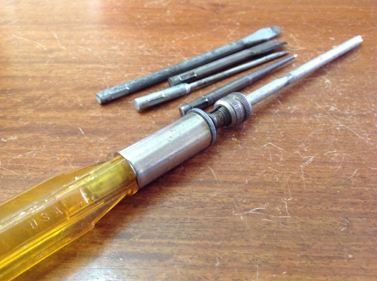 ขายไขควงก๊อกแก๊ก Vintage เปลี่ยนหัวได้