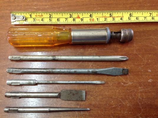 ขายไขควงก๊อกแก๊ก Vintage เปลี่ยนหัวได้