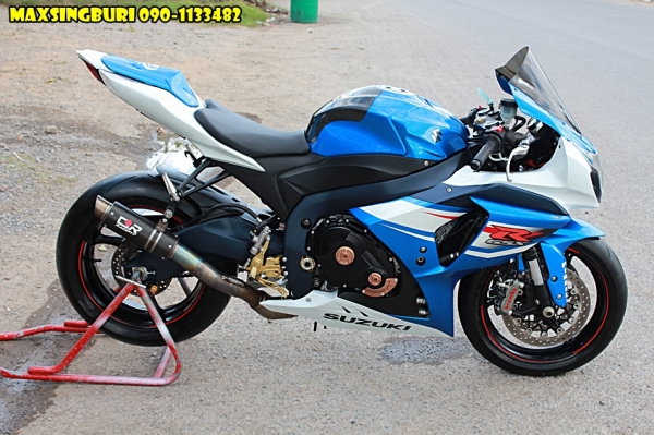 แม็กสิงห์บุรี//SUZUKI GSXR-1000 L2 ปี2012 รถนำเข้าทั้งคัน สวยมาก แต่งเพียบ ทะเบียนพร้อม 680000
