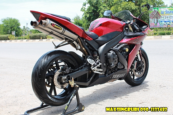แม็กสิงห์บุรี//YAMAHA R1 ปี2005 มีของแต่งเพียบ ท่อ ARKAPOVIC ทะเบียนแท้โอนขนส่ง 359000 ลดได้