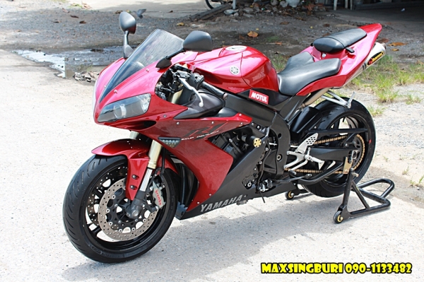 แม็กสิงห์บุรี//YAMAHA R1 ปี2005 มีของแต่งเพียบ ท่อ ARKAPOVIC ทะเบียนแท้โอนขนส่ง 359000 ลดได้