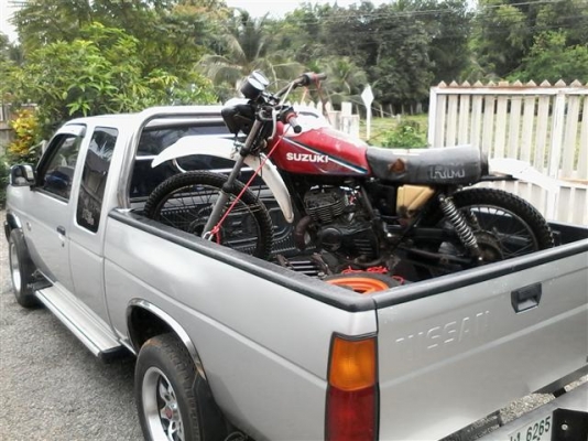 ขาย Suzuki TS125 มีทะเบียนไม่ได้ตามชุดโอนภาษีขาดรถเดิมจอดแห้งๆเหมาะกับนักปั้น