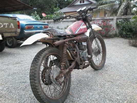 ขาย Suzuki TS125 มีทะเบียนไม่ได้ตามชุดโอนภาษีขาดรถเดิมจอดแห้งๆเหมาะกับนักปั้น