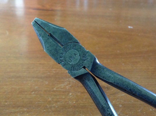 ขายคีมตัดงานไฟฟ้า VINTAGE KRAEUTER 1830 ขนาด6 1/2"