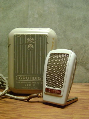 ไมโครโฟนโบราณ GRUNDIG ไมโครโฟนโบราณ GRUNDIG