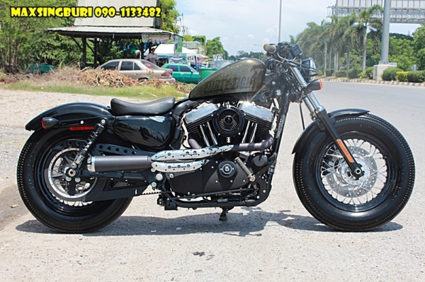 แม็กสิงห์บุรี//HARLEY DAVIDSAN SPORSTER 48 ปี2013 ((ถังทองเกร็ด)) แต่งเต็ม ทะเบียนพร้อม 765000